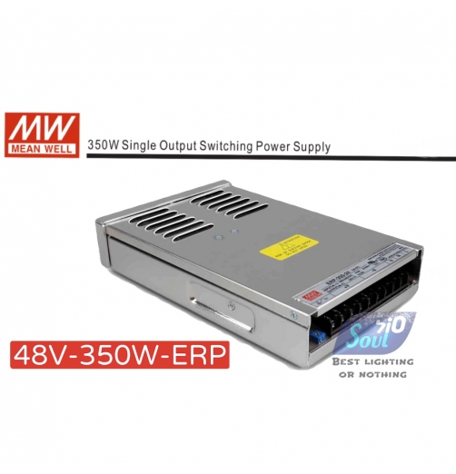 ממיר מתח(שנאי)MEAN WLLL-350W/48V-ERP